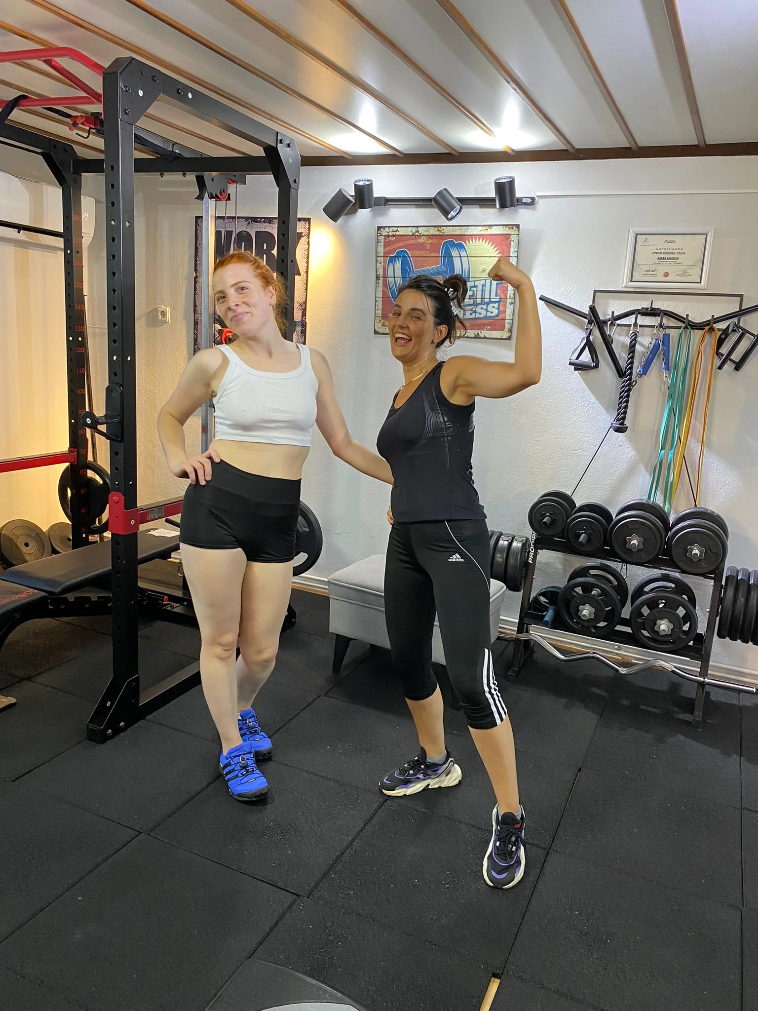 Birebir personal training çalışması
