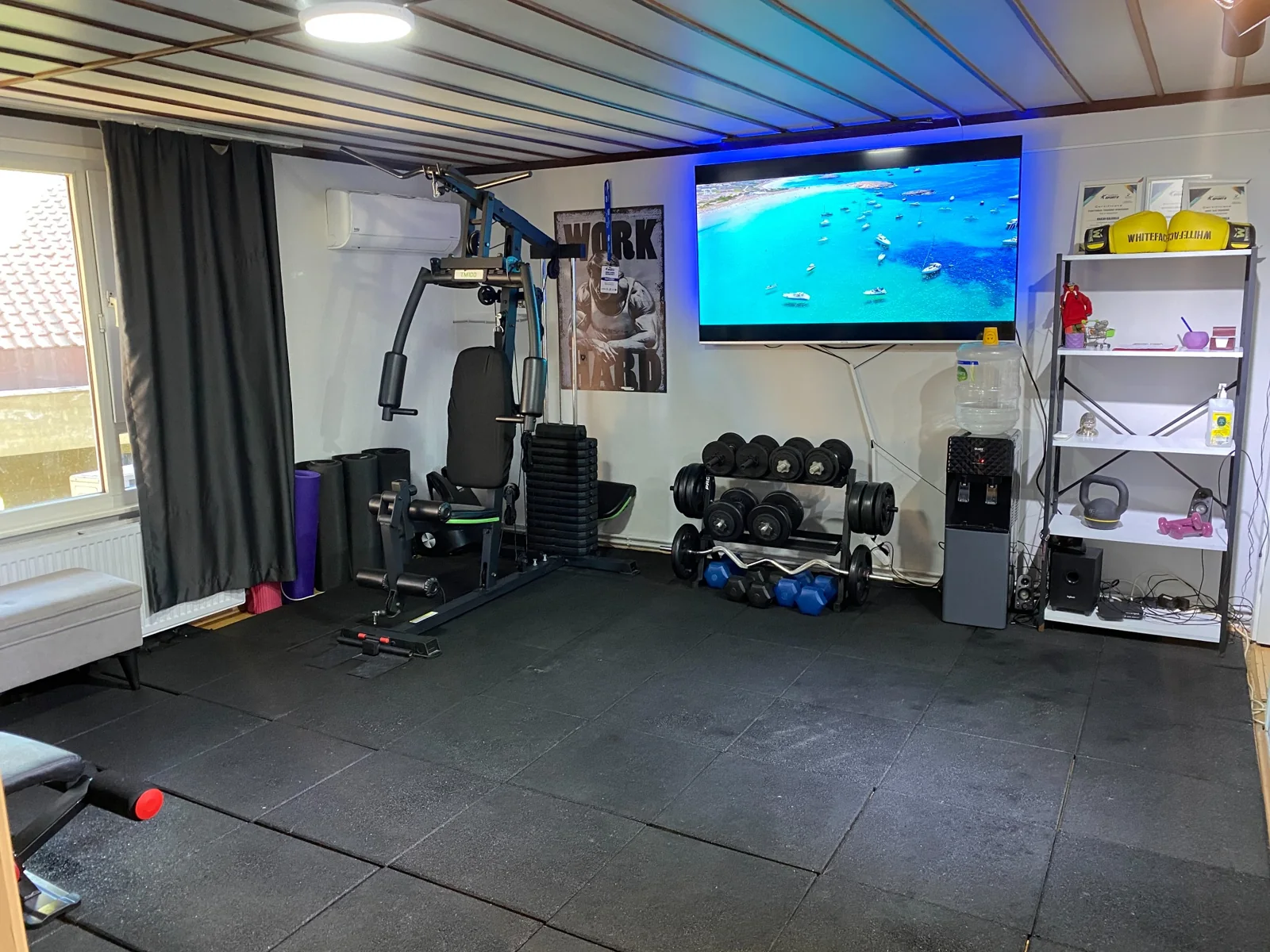 UpsiteMotion bireysel Zumba için özel stüdyo alanı
