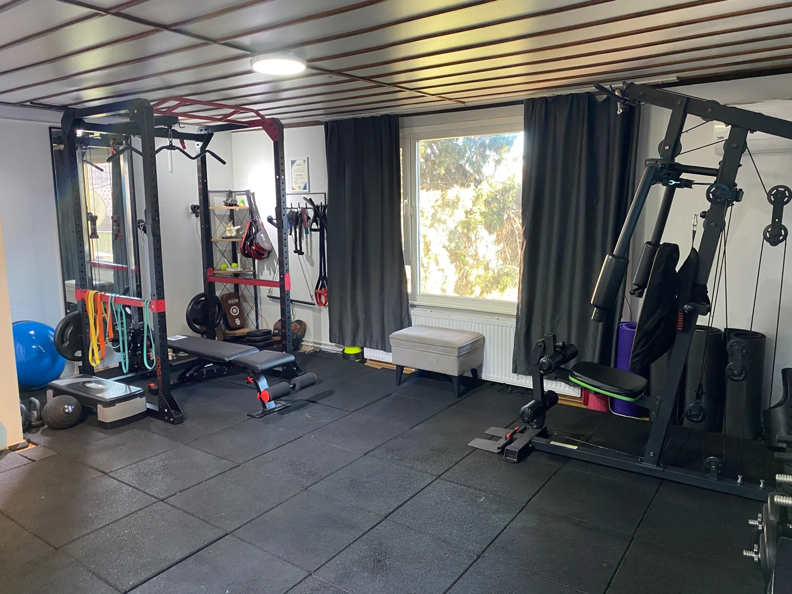 Fitness alanının farklı açıdan görünümü